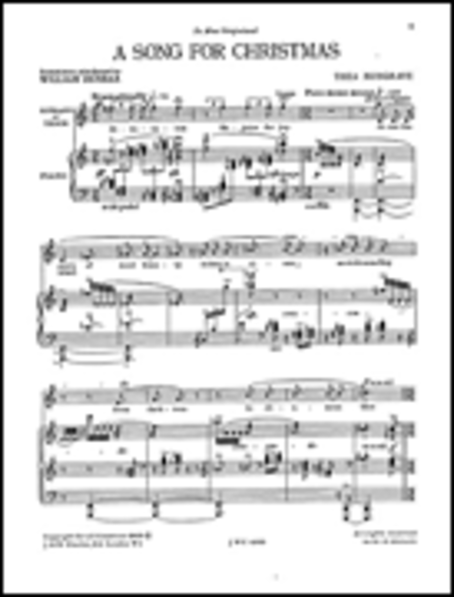 Musgrave: A Song For Christmas Voice scores gallery preview page 1