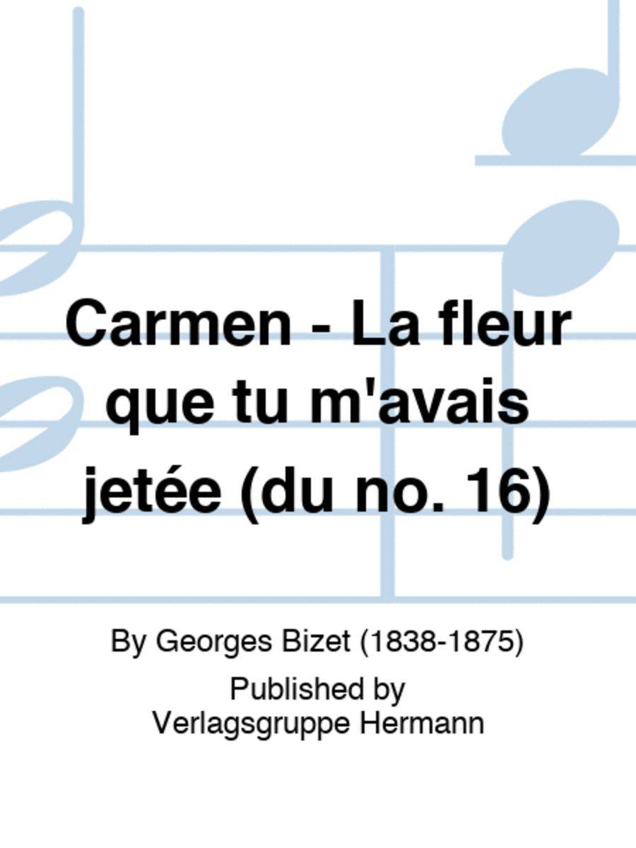 Carmen - La fleur que tu m'avais jetée (du no. 16) English Horn scores gallery preview page 1
