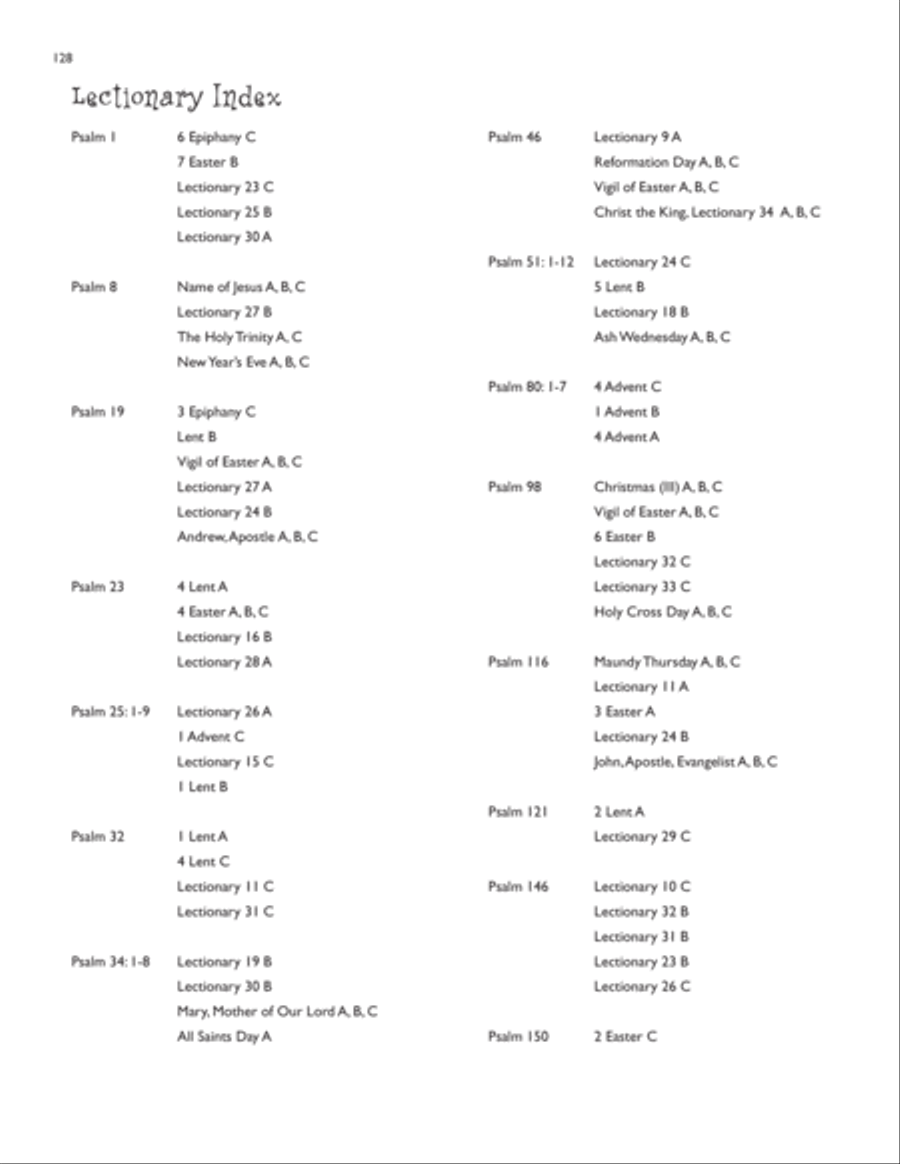 ChildrenSing Psalms Children's Choir scores gallery preview page 7