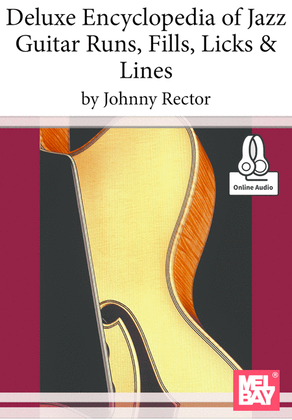 Book cover for Deluxe Encyclopedia of Jazz Guitar Runs, Fills, Licks & Lines
