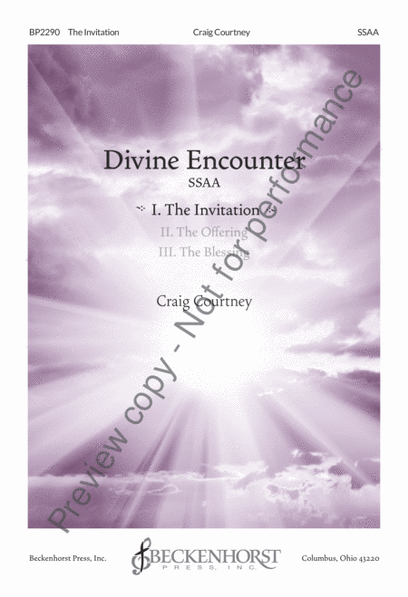 Divine Encounter I. The Invitation image number null