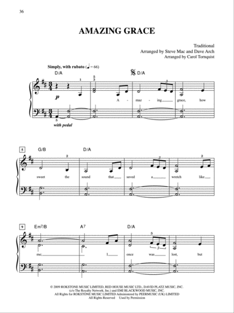 Susan Boyle -- I Dreamed a Dream Easy Piano scores gallery preview page 5