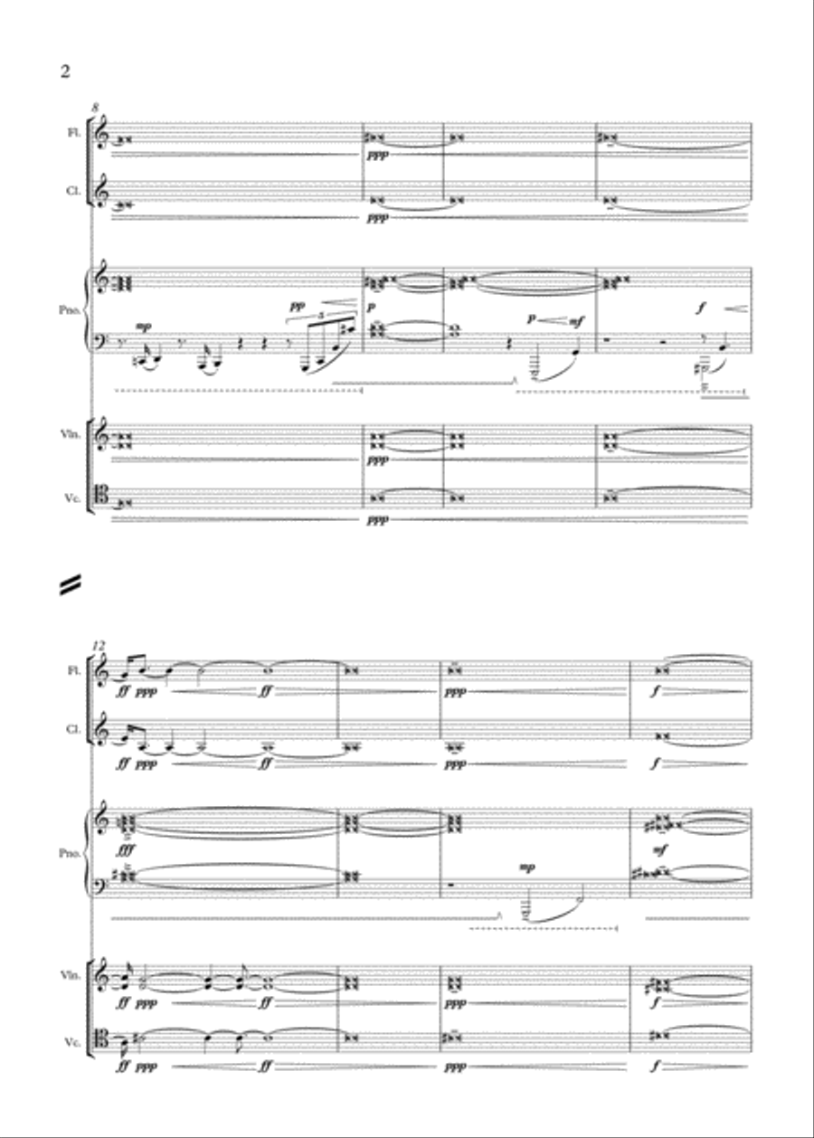 [McKinley] Of Memories and Love: Summer 1978 Large Ensemble scores gallery preview page 6