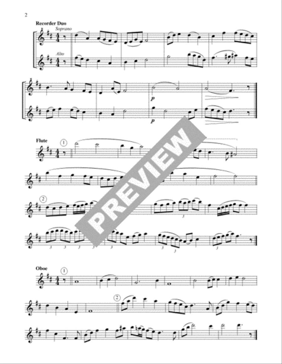 In manus tuas, Pater - Instrument edition English Horn scores gallery preview page 3