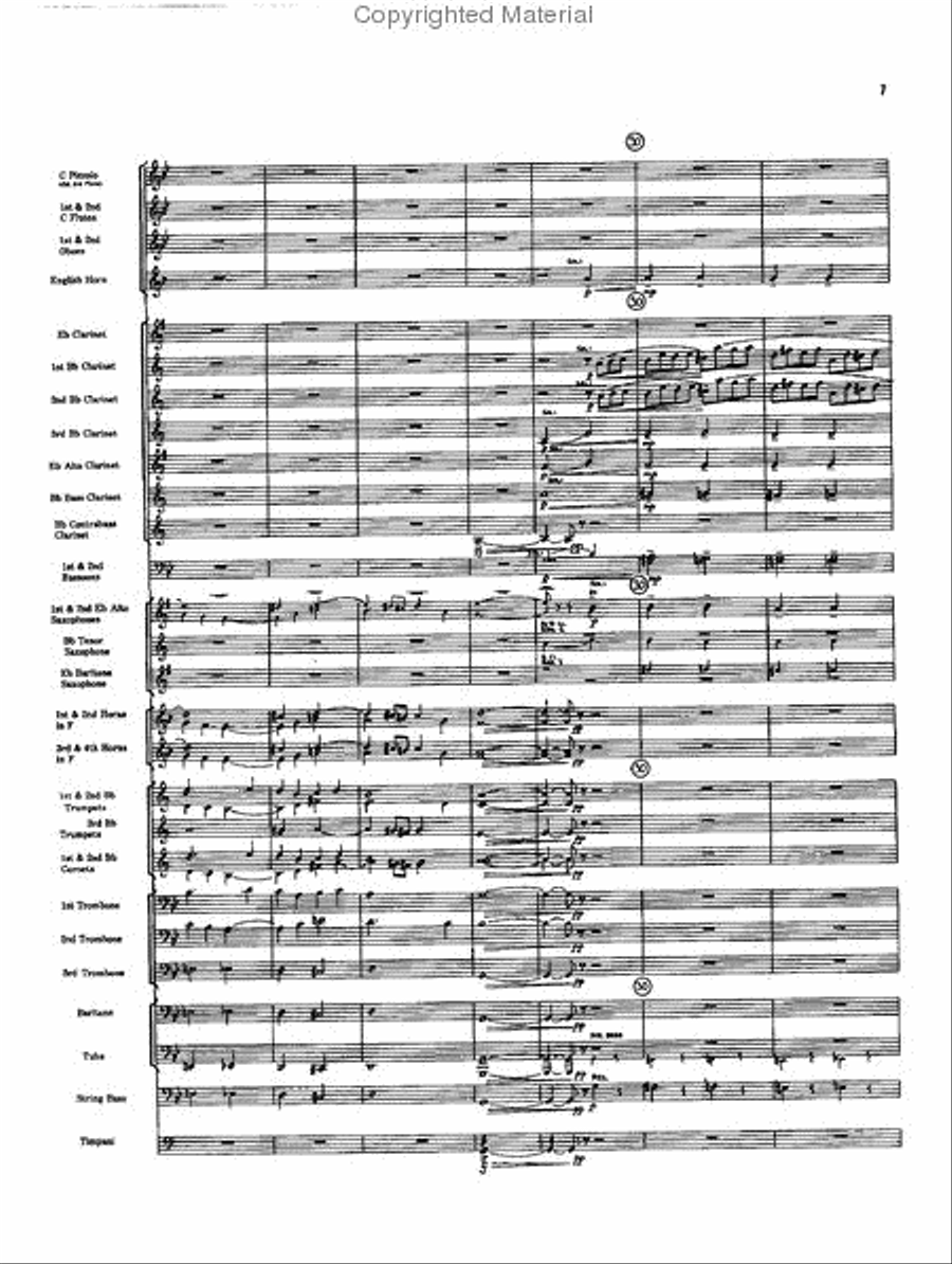 Thus Do You Fare, My Jesus Concert Band scores gallery preview page 5