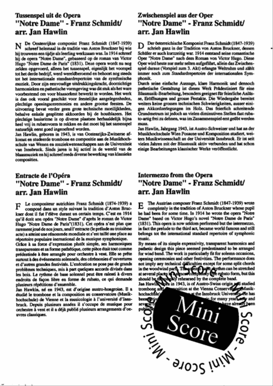 Notre Dame Concert Band scores gallery preview page 19