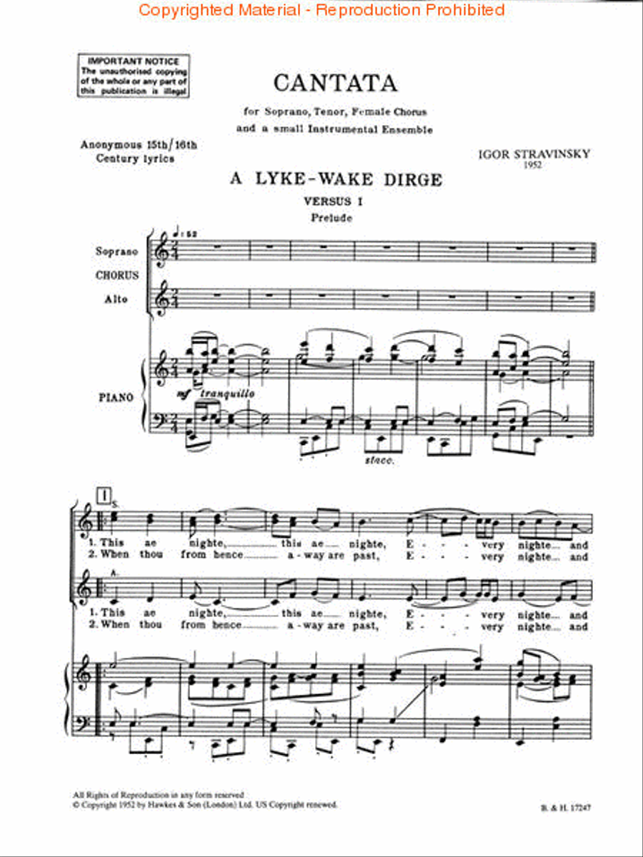 Cantata Cantata Choir scores gallery preview page 2