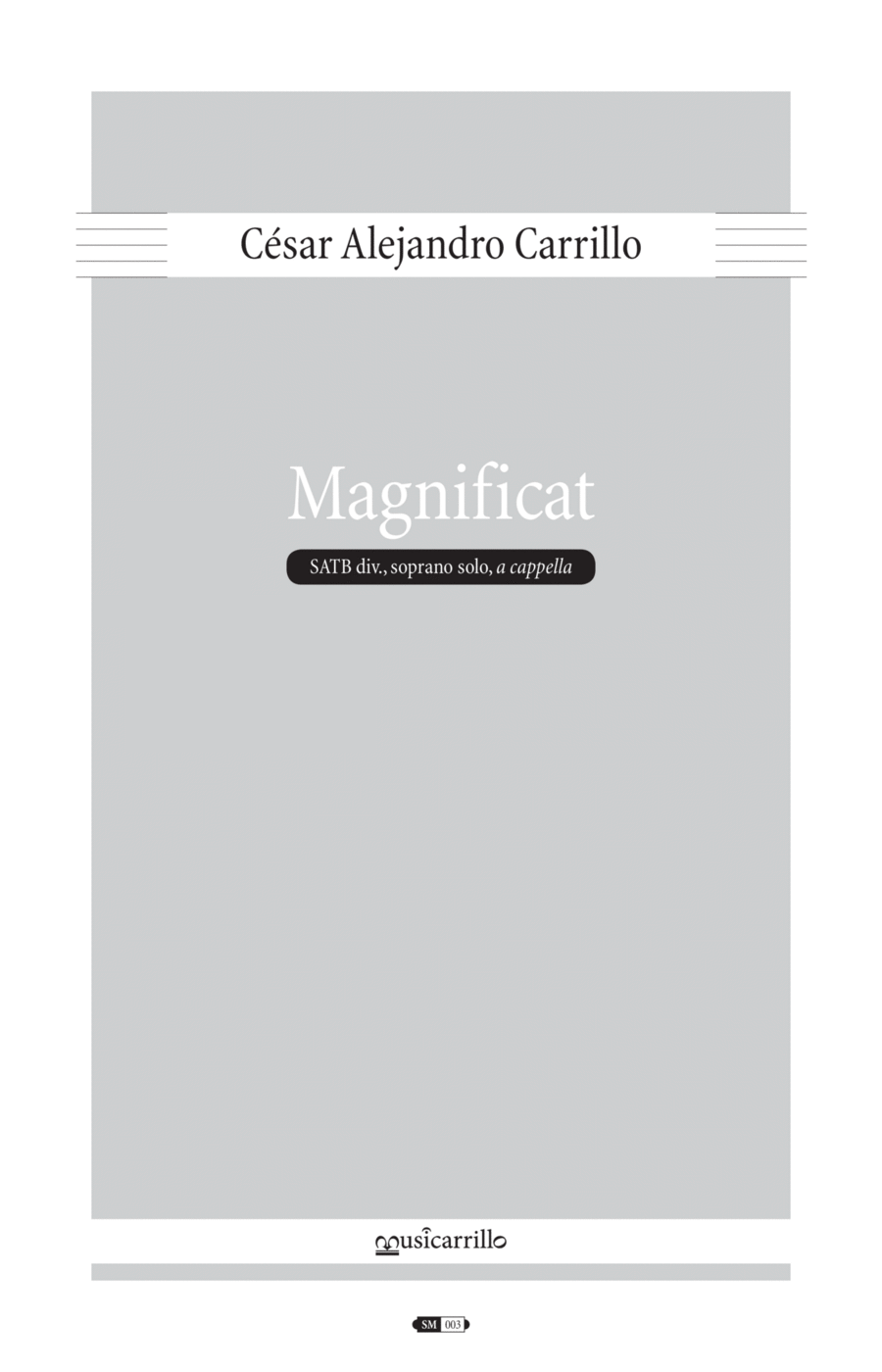 Magnificat Magnificat Divisi scores gallery preview page 1