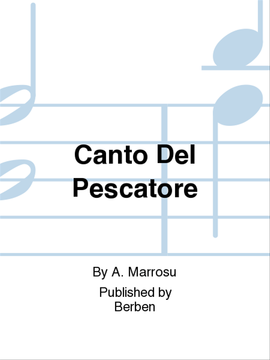 Il Canto Del Pescatore Chamber Music scores gallery preview page 1