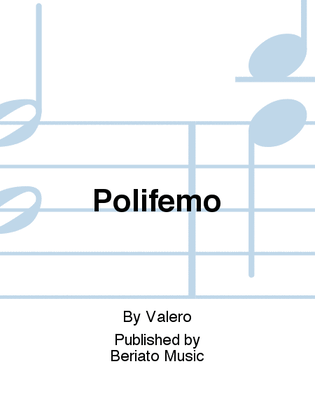 Book cover for Polifemo