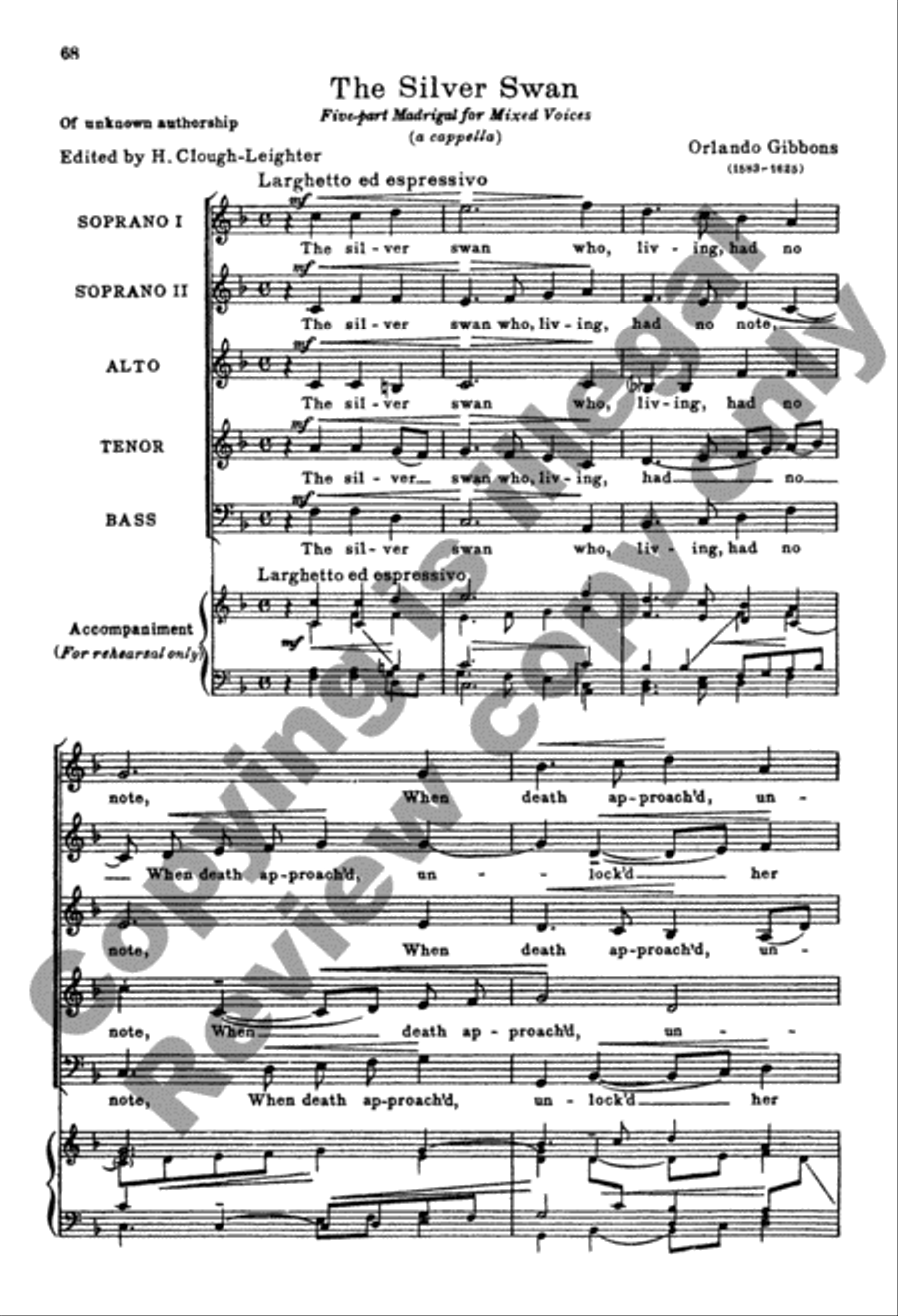 The A Cappella Singer (Choral Score) A Cappella scores gallery preview page 15