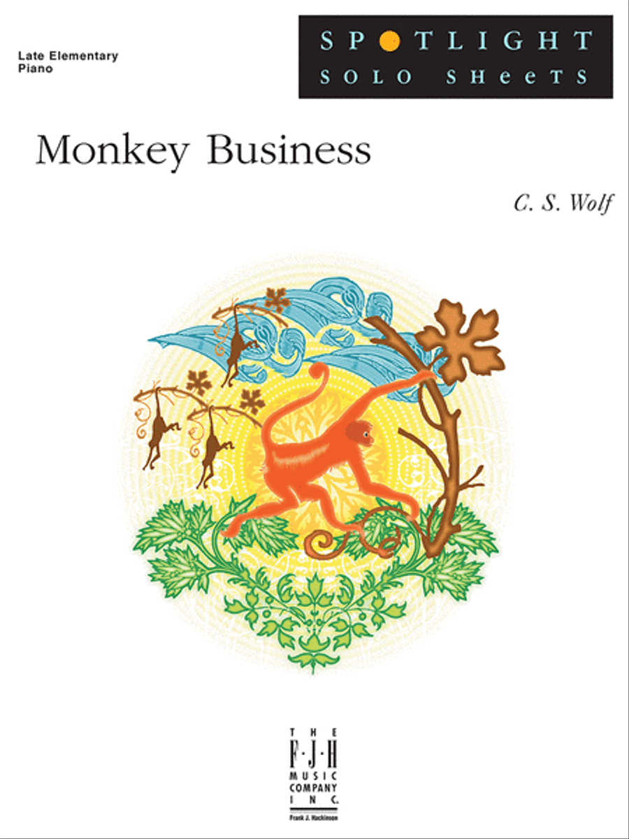Monkey Business Monkey Business Easy Piano scores gallery preview page 1
