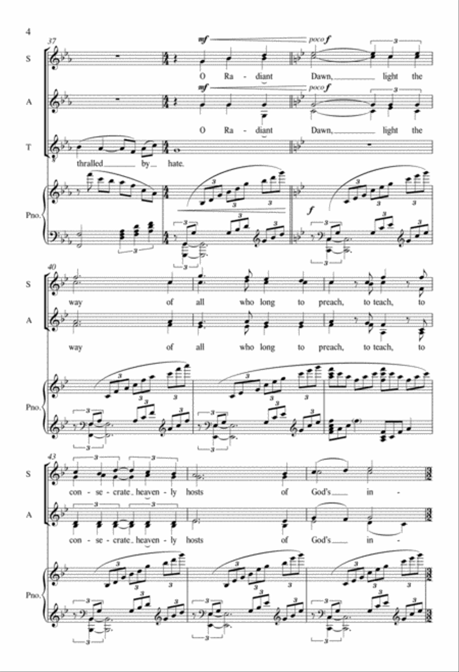 Advent Reflections Divisi scores gallery preview page 4