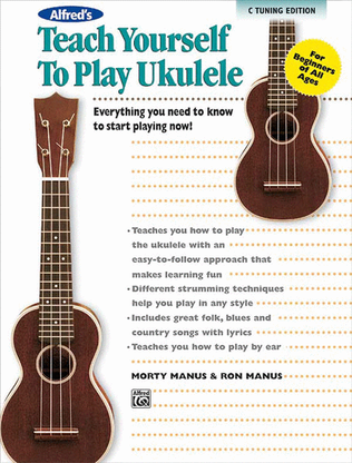 Book cover for Alfred's Teach Yourself to Play Ukulele, C-Tuning