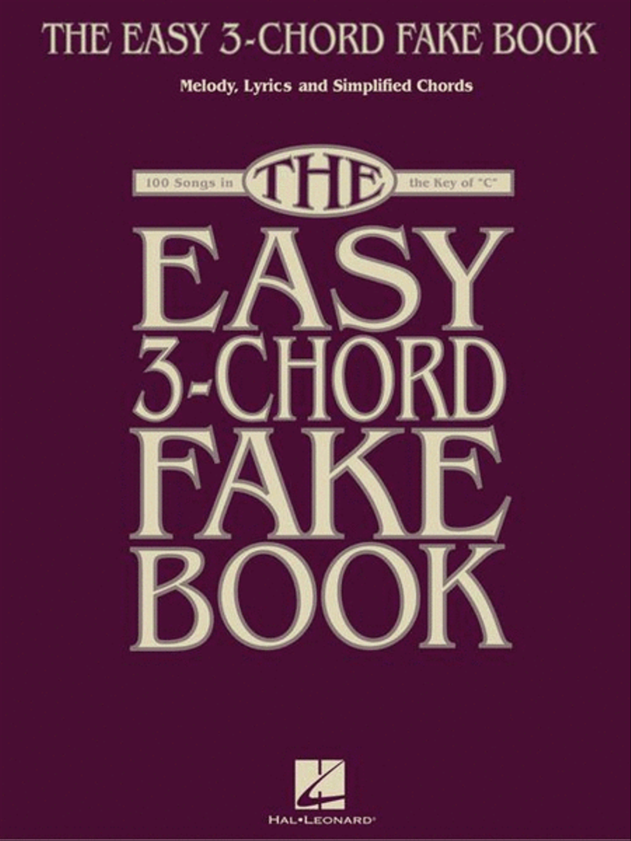 The Easy 3-Chord Fake Book Piano scores gallery preview page 2