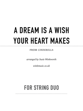 Book cover for A Dream Is A Wish Your Heart Makes