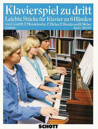 Book cover for Piano Music for 6 Hands – Volume 1