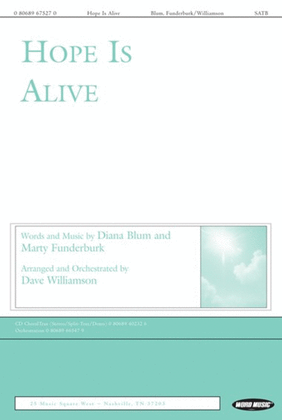 Book cover for Hope Is Alive - CD ChoralTrax