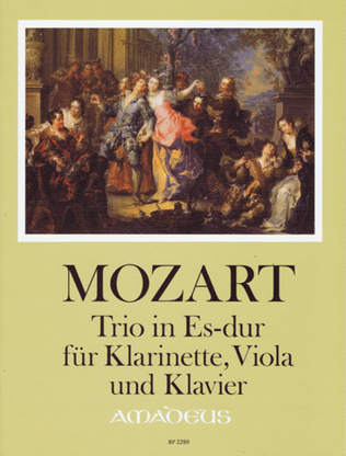 Book cover for Trio in Eb major "Kegelstatt-Trio" KV 498