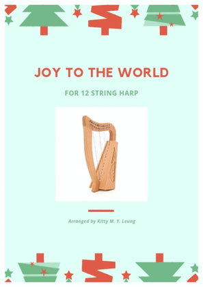 Book cover for Joy to the World - 12 String Small Lap Harp