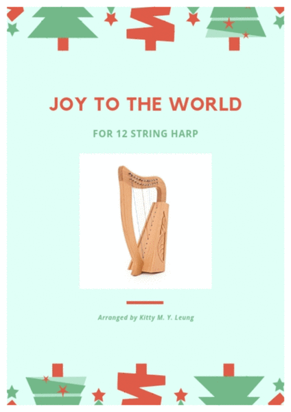 Joy to the World - 12 String Small Lap Harp