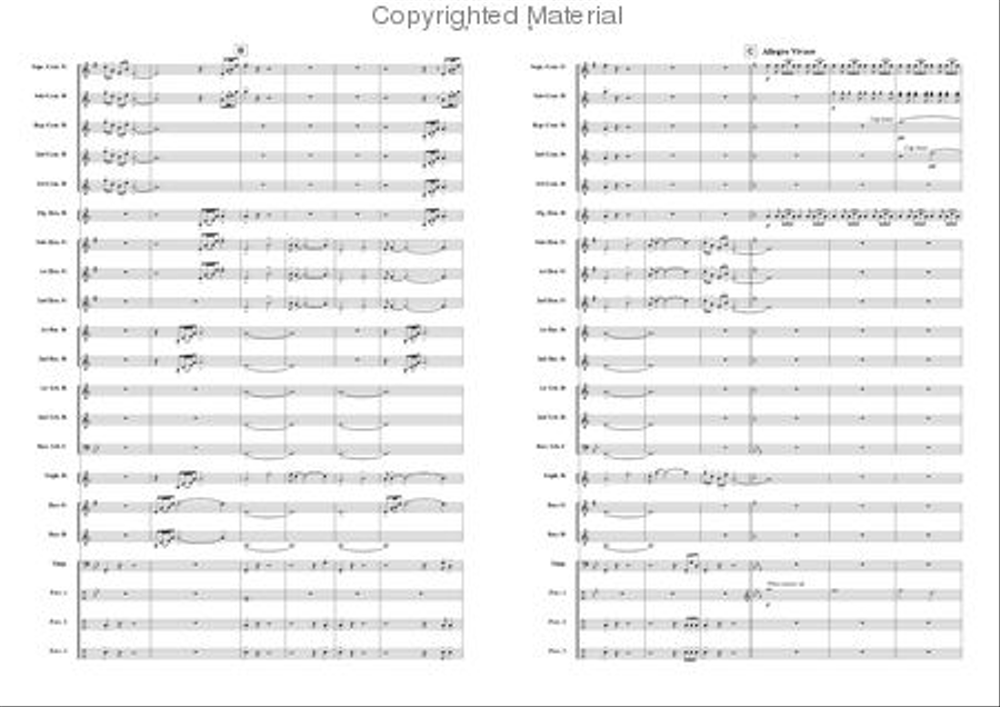 Lord Tullamore Brass Band scores gallery preview page 3