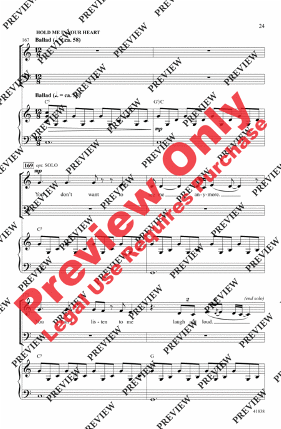 Kinky Boots - SoundTrax CD (CD only) Choir scores gallery preview page 23
