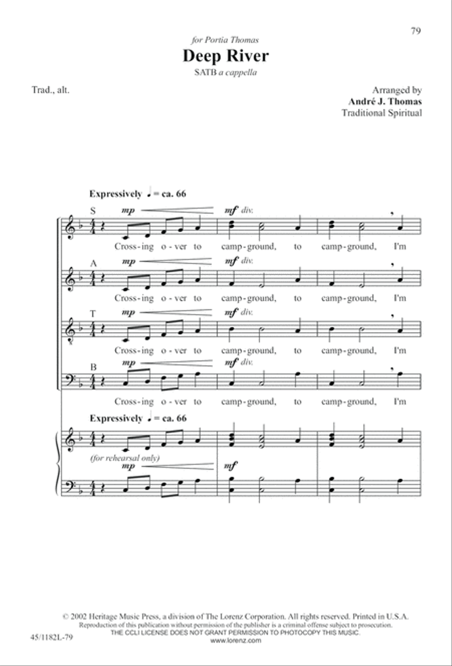 All Around A Cappella 4-Part scores gallery preview page 79