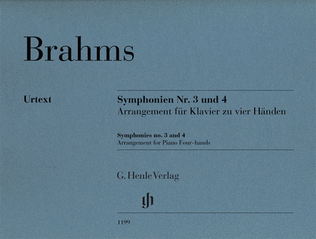 Book cover for Symphonies No. 3 and 4