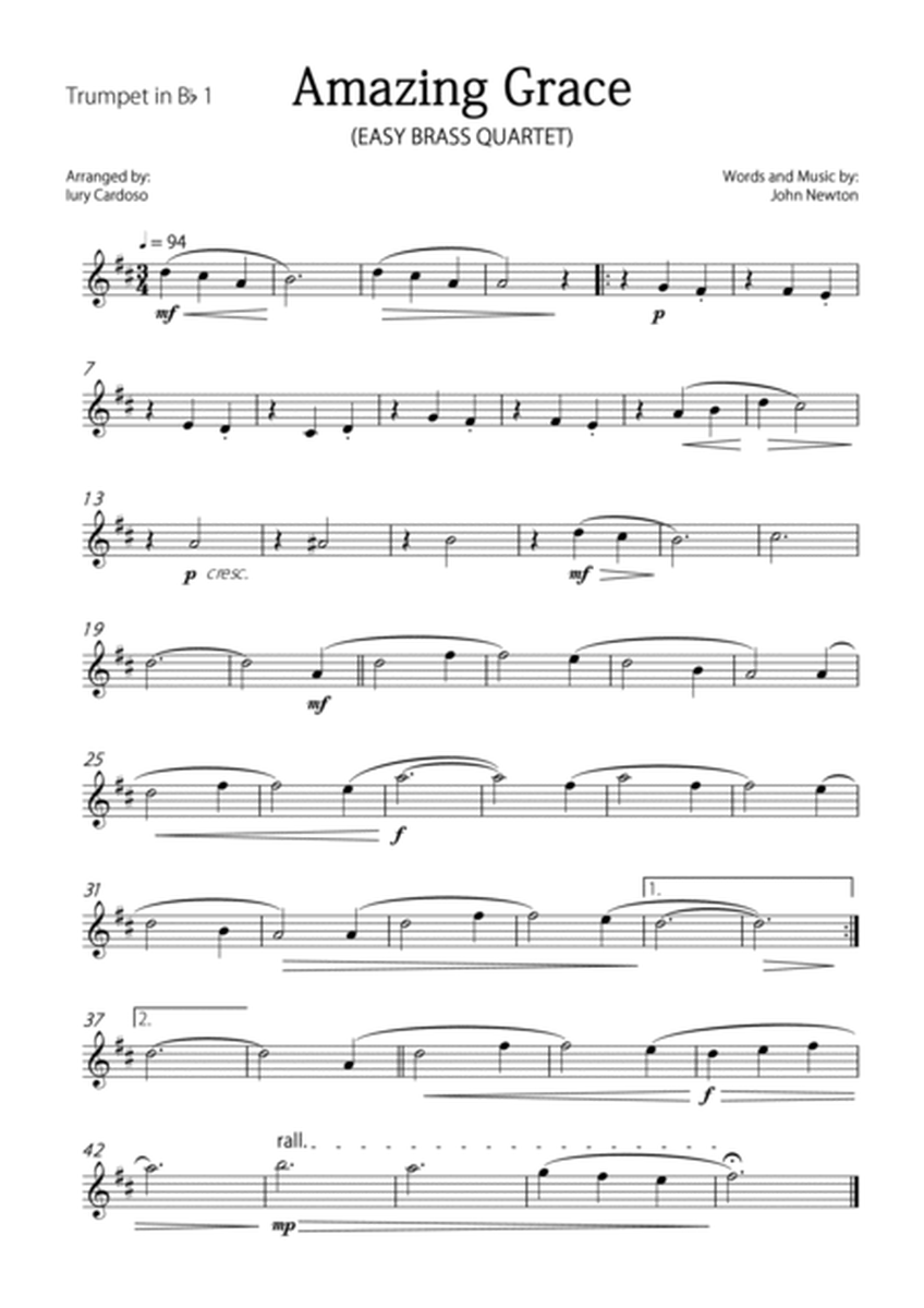"Amazing Grace" (Easy Brass Quartet) image number null