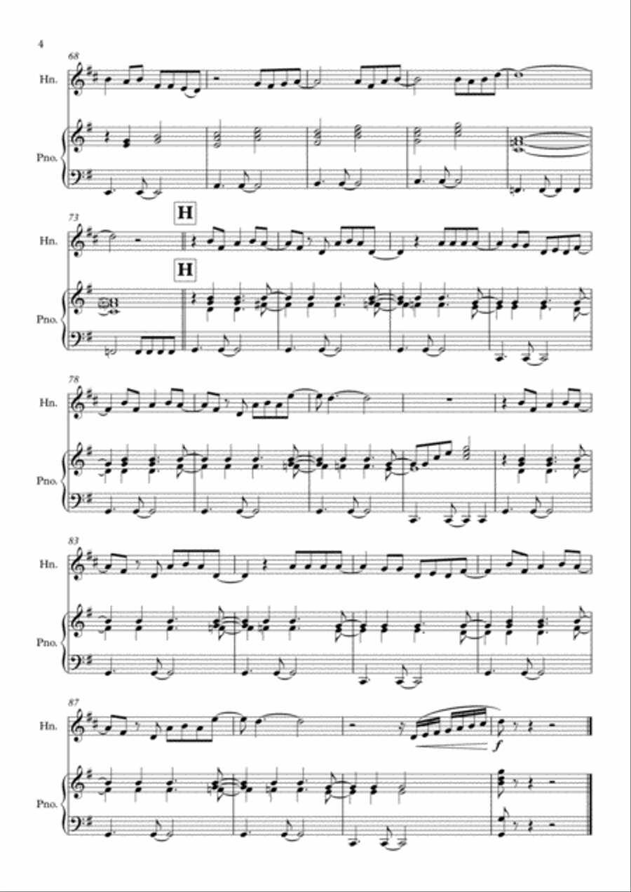 Round And Round Horn scores gallery preview page 4