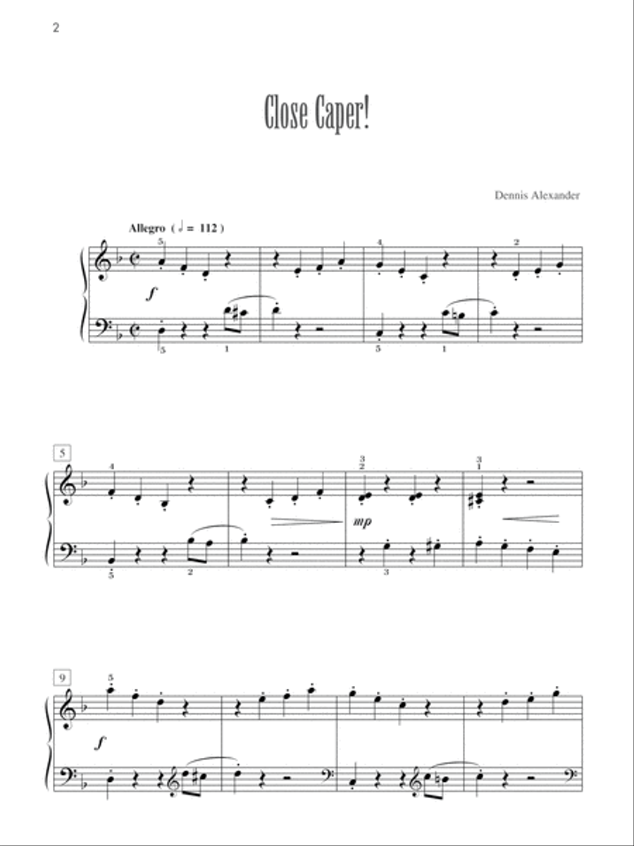 The Best of Dennis Alexander, Book 2 Piano Solo scores gallery preview page 7