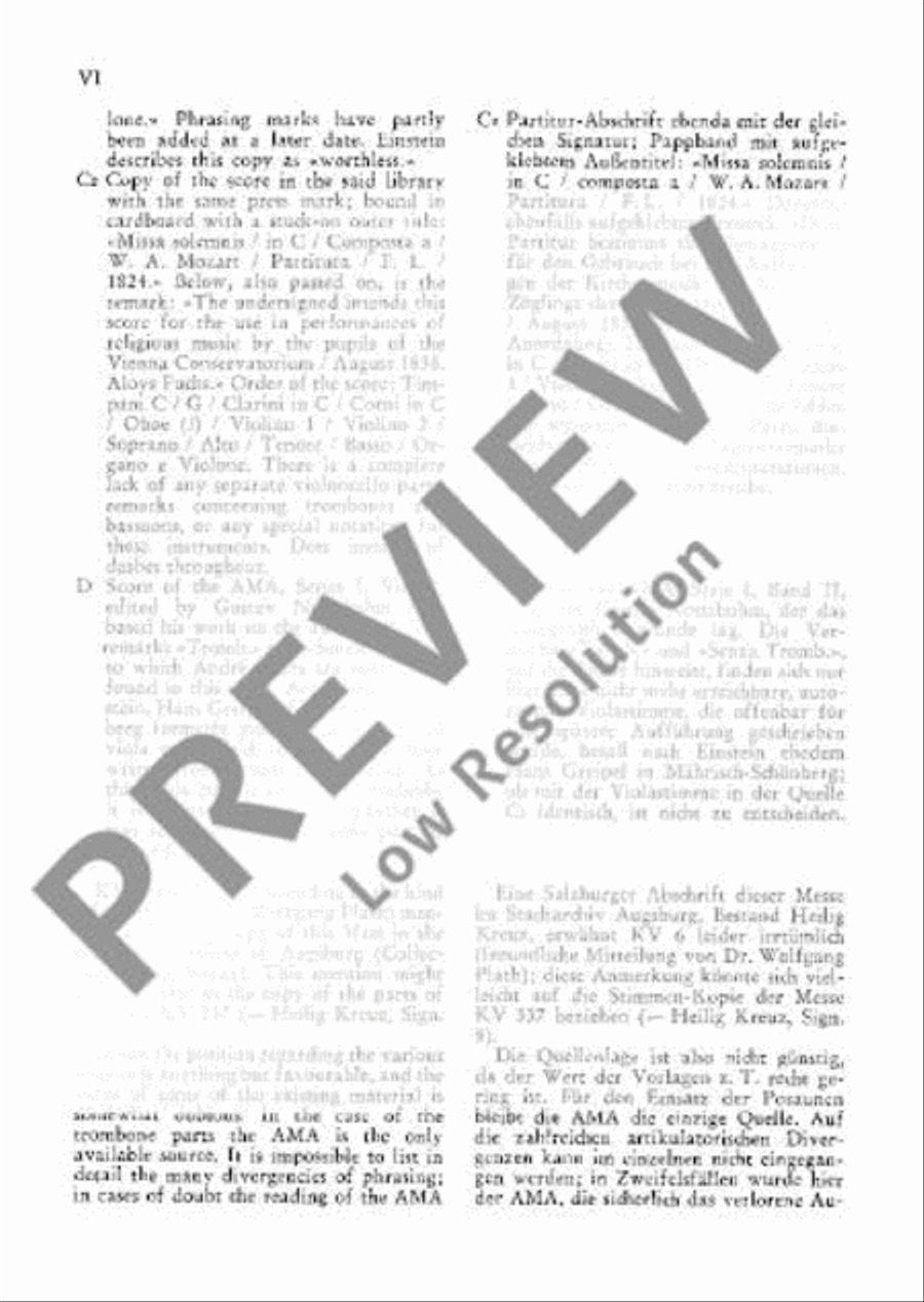 Missa C major Missa C major Choir scores gallery preview page 7