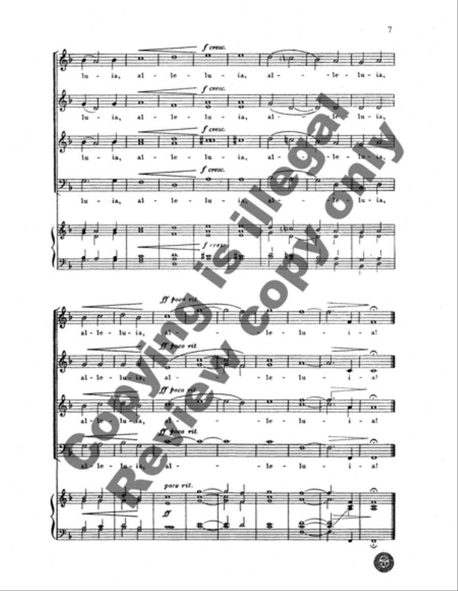Adore Almighty God (Cherubim Song) Divisi scores gallery preview page 10