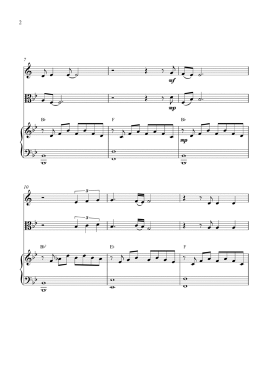Endless Love B-Flat Clarinet scores gallery preview page 2