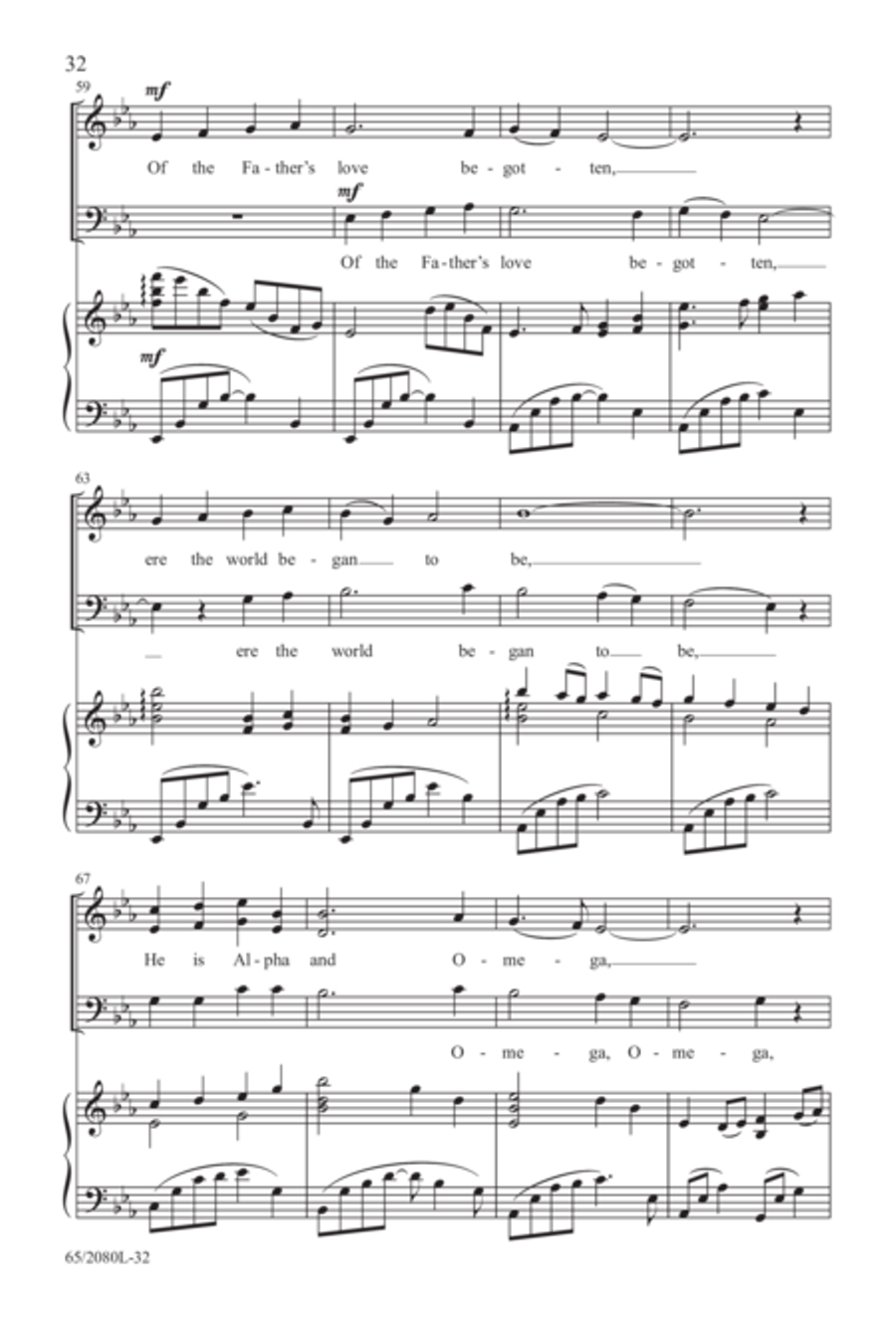 A Noel Celebration 3-Part scores gallery preview page 21