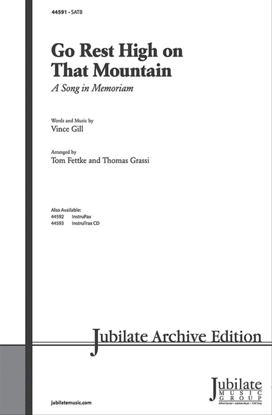 Go Rest High on That Mountain 4-Part scores gallery preview page 1