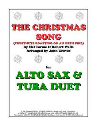Book cover for The Christmas Song (chestnuts Roasting On An Open Fire)