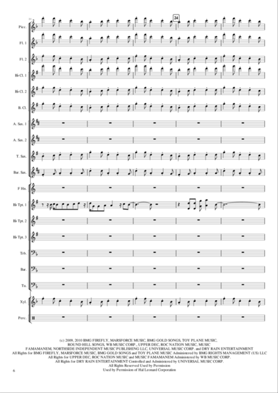 Just The Way You Are Just The Way You Are Small Ensemble scores gallery preview page 6