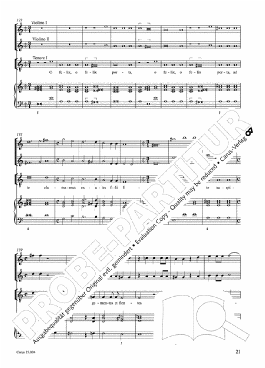 Hinni, Salve Regina, Motetti Score scores gallery preview page 46