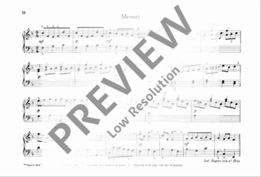 Note Book for Wolfgang Piano Solo scores gallery preview page 17