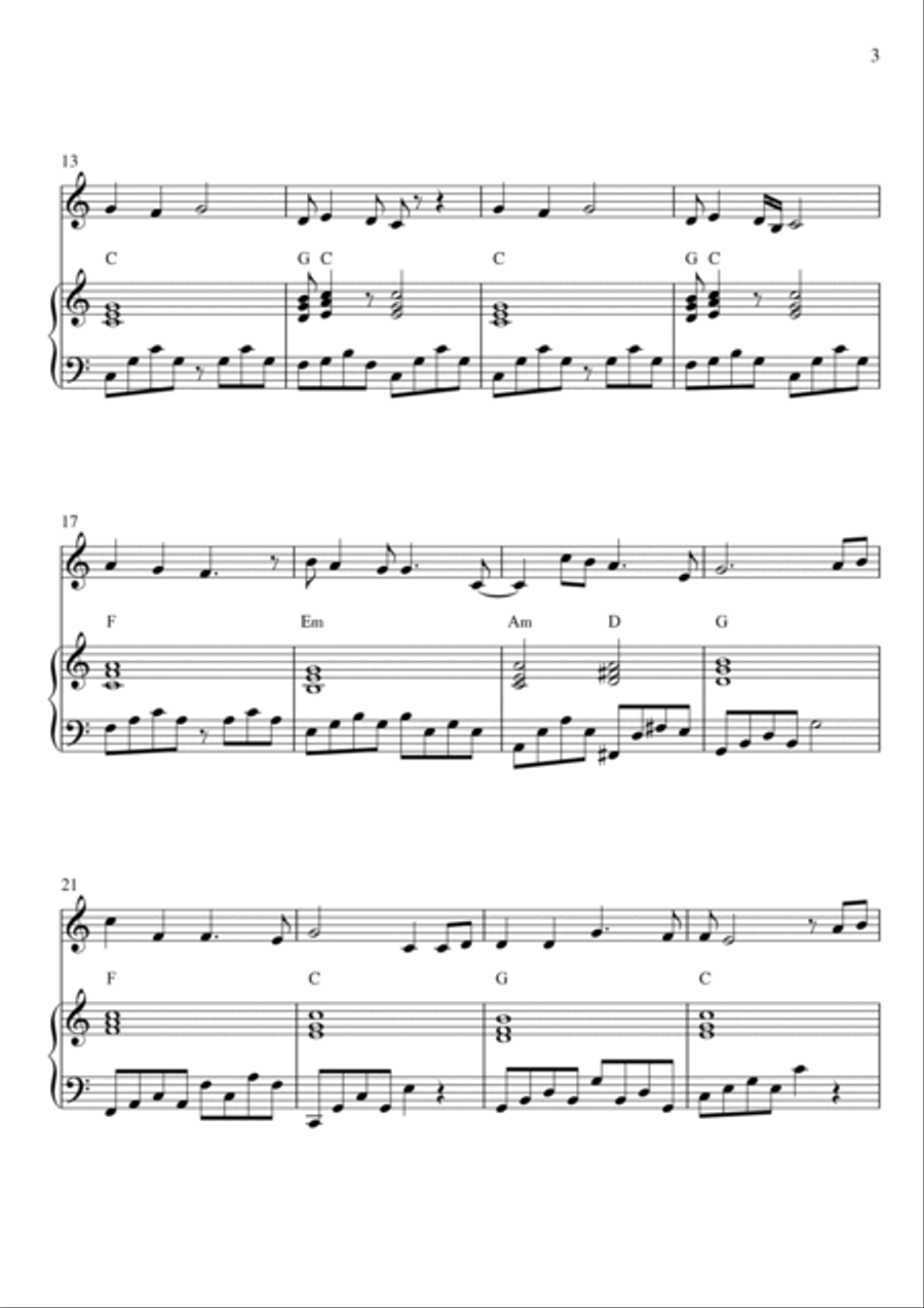 I See The Light I See The Light Small Ensemble scores gallery preview page 3