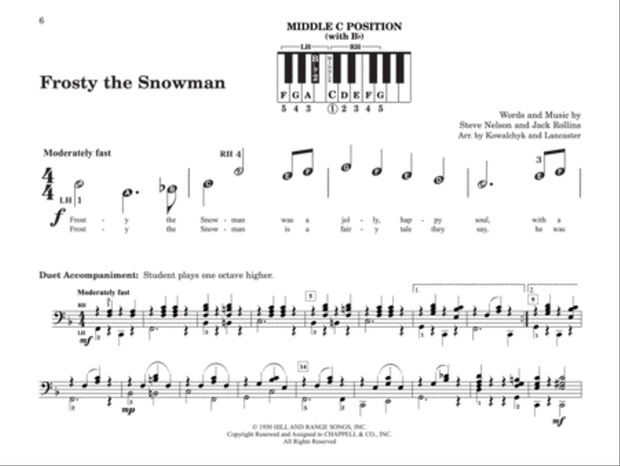 My First Pop Christmas Songs Piano Solo scores gallery preview page 2