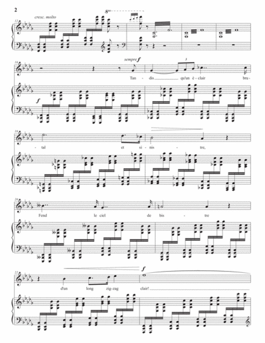 VIERNE: Marine, Op. 38 no. 10 (transposed to B-flat minor)