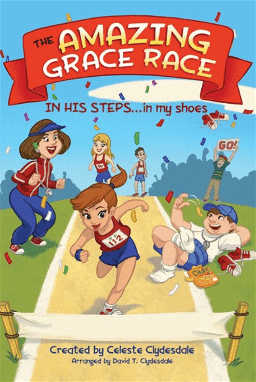 The Amazing Grace Race - Accompaniment CD (split) Choir scores gallery preview page 1
