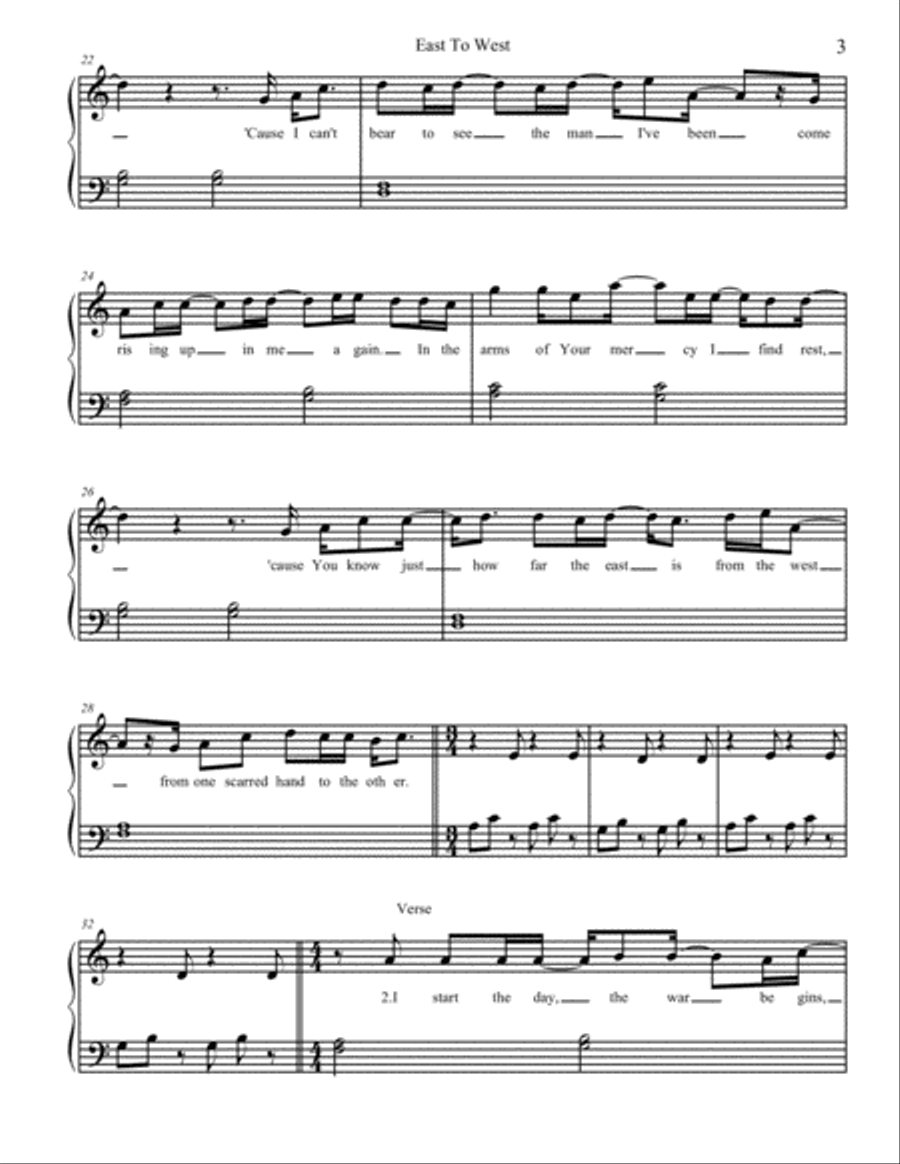 East To West Small Ensemble scores gallery preview page 3