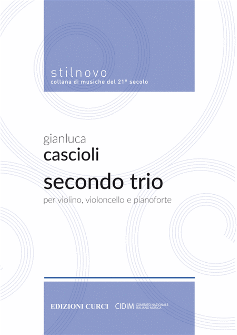 Secondo Trio Secondo Trio Piano Trio scores gallery preview page 1