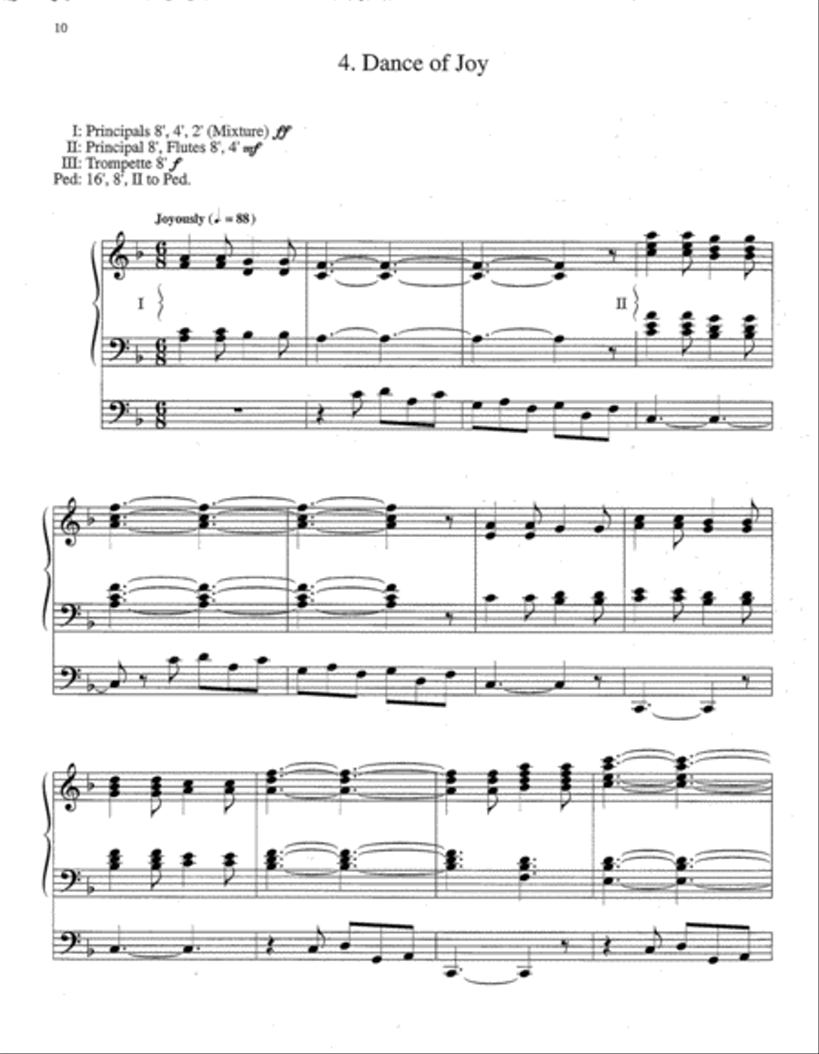 In Dulci Jubilo: Four Faces of a Folksong Organ scores gallery preview page 5