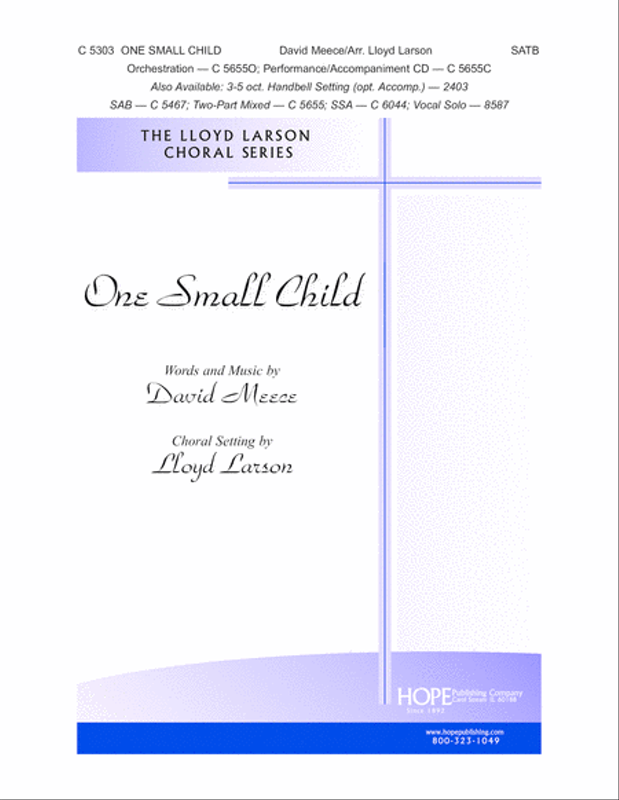 One Small Child Choir scores gallery preview page 1
