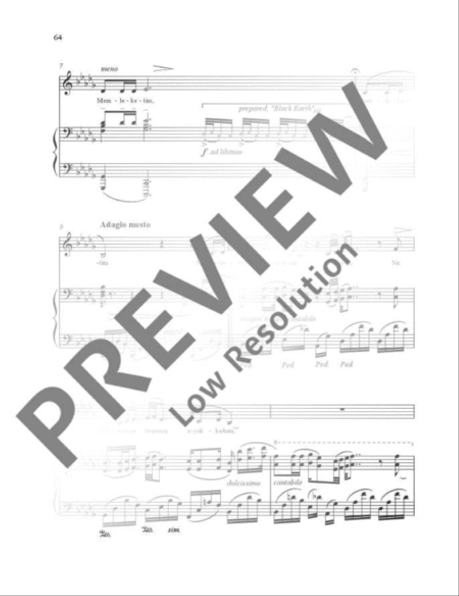 Memleketim Voice Solo scores gallery preview page 4